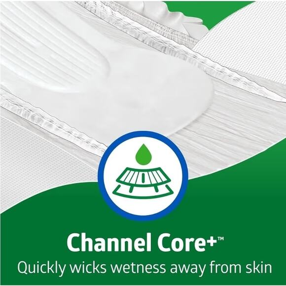 FitRight Extra+ Adult Diapers, Incontinence Briefs Large (44"-56") 20 Count - Picture 4 of 6